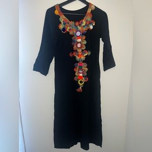 Custom made size small women’s black kurta